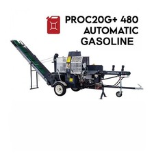 HOLZVERARBEITER Holzspalter Benzin Sägespaltautomat 20T PROC20G+ Automatisch