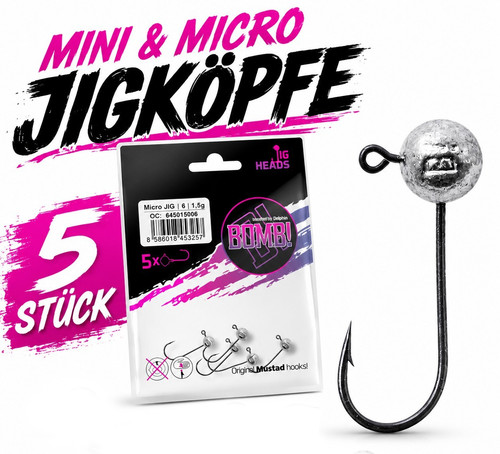 Mustad jigköpfe mini 5 - mini,