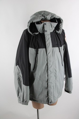 Maul schwarz grauer anorak - maul, schwarz-grauer