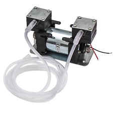 2 Zylinder 12V Luftpumpe Vakuumpumpe Kompressor elektrische Vakuum Luft Pumpe 