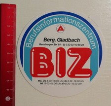Aufkleber/Sticker: BIZ