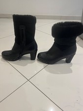 Damen Lammfell-Winterstiefel