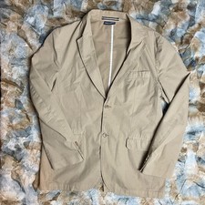 Marc O'Polo Anzugjacke Sakko Braun Beige Gr. 50 Gestreift Bailey