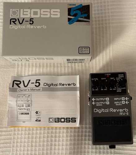 Boss digital reverb pedal - digital,