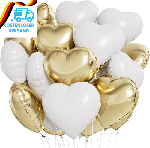Herz folienballon - herz,