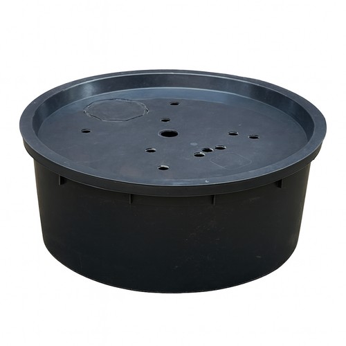 Becken mit gfk - becken, deckel