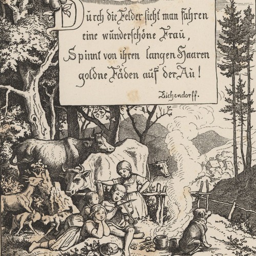 Ludwig richter nach romantik - ludwig,