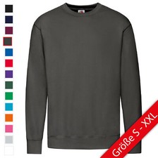 Fruit of the Loom Lightweight Set-In Sweat Shirt NEU