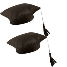 2 x Doktorhut Doktorand Diplom