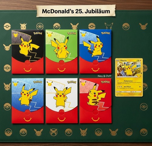 Pokémon tcg mcdonald - mcdonald’s, 25