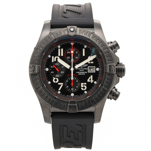 Breitling super avenger black - avenger,