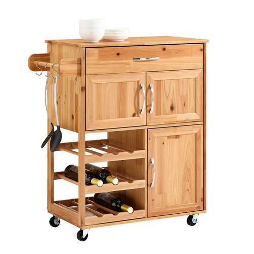 Sobuy servierwagen mit rollen - servierwagen,