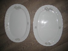 2x ESCHENBACH Toledo Orchidee 2665 Kuchenplatte Servierplatte Platte oval