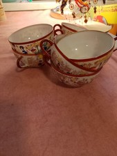 7 Chinesische Tassen Zartes