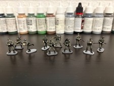 1:72 bemalte 10 Figuren Caesar