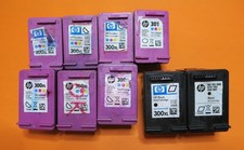 9 x leere Druckerpatronen HP