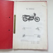 Honda GL 1000 K2 Ersatzteilkatalog Ersatzteilliste Handbuch Teilekatalog B1557