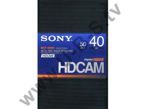 Hdcam kassette sony bct 40hd - kassette,
