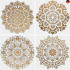 4 Stück Groß Mandala