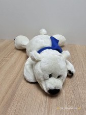Aspirin® Complex, Schlenker-Eisbär mit Schal liegend Kuscheltier 30 cm