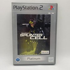 Tom Clancy’s Splinter Cell Platinum PS2 PAL CIB OVP Playstation 2 Stealth Action