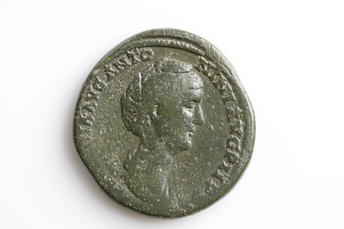 Faustina sesterz favsti - faustina, i.