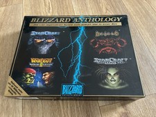 Blizzard Anthology BIG BOX WarCraft II Diablo PS1 StarCraft, Brood War PC & Ps1