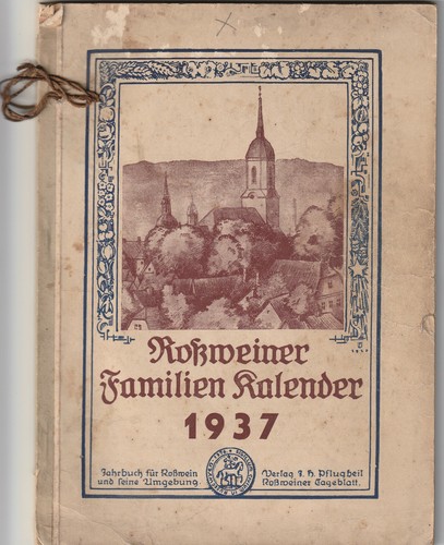 Roßwein roßweiner familien - roßwein,