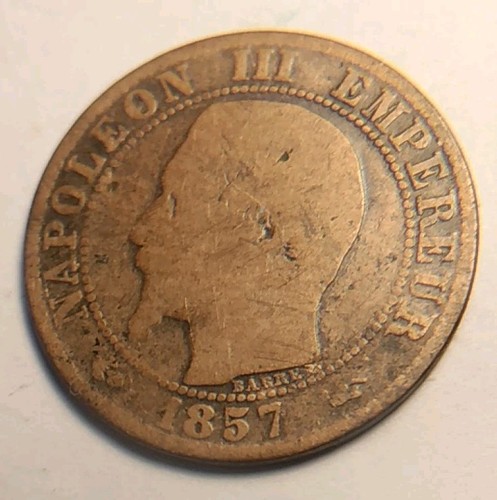 Münze frankreich 1857 a - münze,, frankreich,