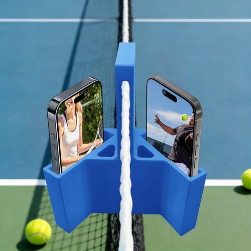 Tennisnetz handyhalter clip - tennisnetz,