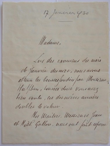 Autogramm olivier messiaen - autogramm,