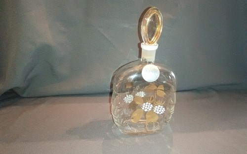 Leerflasche handbemalt - leerflasche, 0,5