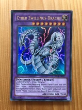 Yu-Gi-Oh Ultra Rare Cyber Zwillings-Drache SDCR-DE037