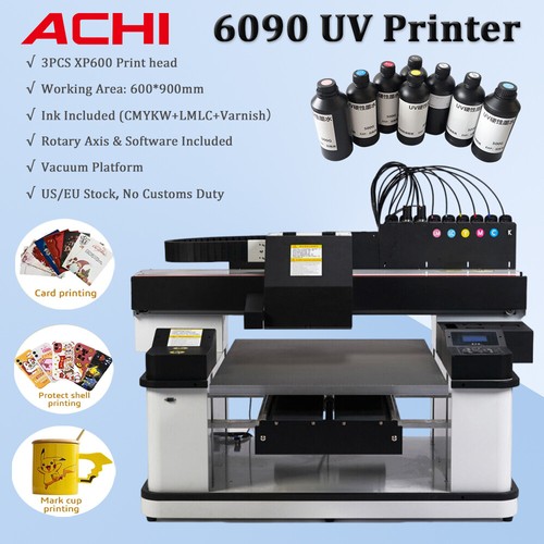 Achi 6090 printer - uv, pcs