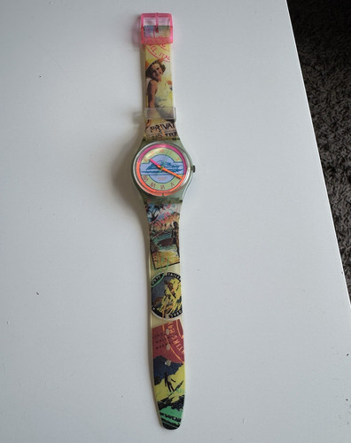 Swatch beach vacation 1993 - beach,