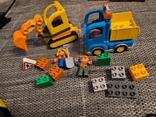 LEGO DUPLO: Bagger & Lastwagen