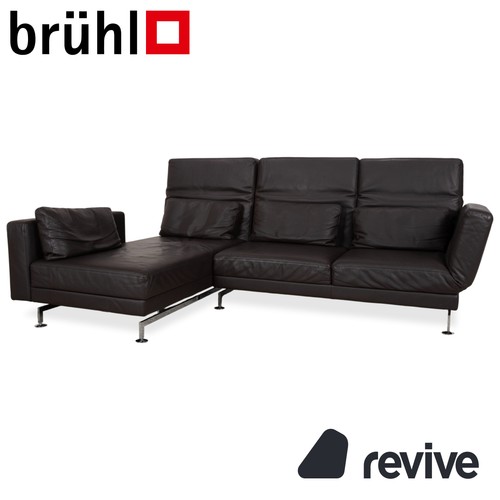 Brühl moule leder ecksofa - brühl,