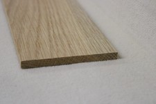 (a164)  1Stk 100cm Rechteckleiste Eiche 8x95mm Vierkant Holzleisten