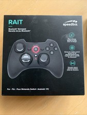 Nintendo Switch, Android, PC Controller Bluetooth Sppedlink RAIT Schwarz 