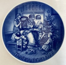 Weihnachtsteller Oma liest