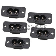 5pcs AC250V 2.5A Power Socket