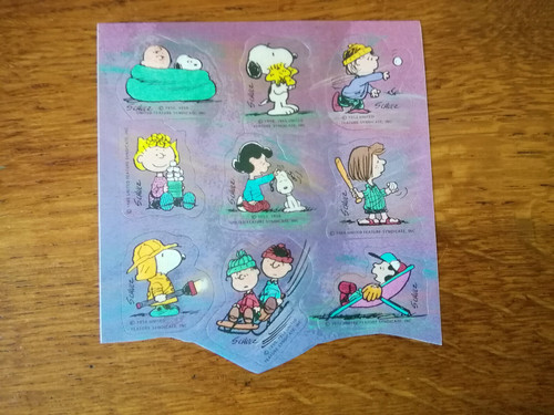 Vintage peanuts aufkleber - vintage,