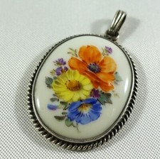 alter Meissen Anhänger 835