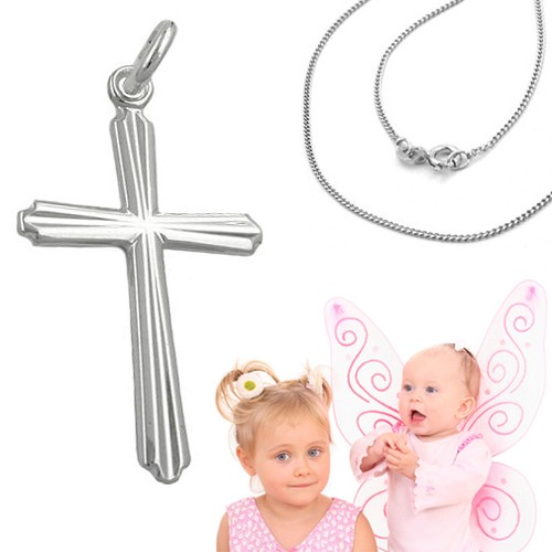 Weißgold 333 baby taufe und - taufe,