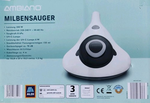 Ambiano milbensauger aus - milbensauger,
