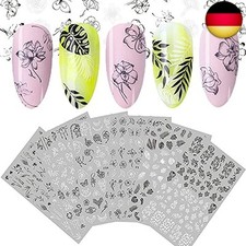 Nagelsticker, Blumen Nagel
