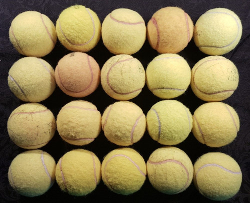 Gebrauchte tennisbälle - 20,