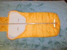 toller warmer Fußsack orange ca. 90 cm x 47 cm Maxxkid für den Kinderwagen