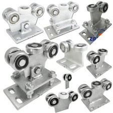 Schiebetor Garagentor Tor Tür Hallentor Rolltor Profilmasse 50x50x3  Ø43mm