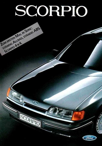 Ford scorpio ghia 4x4 - cl,, gl,